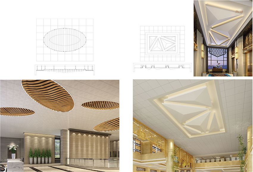 customized ceiling