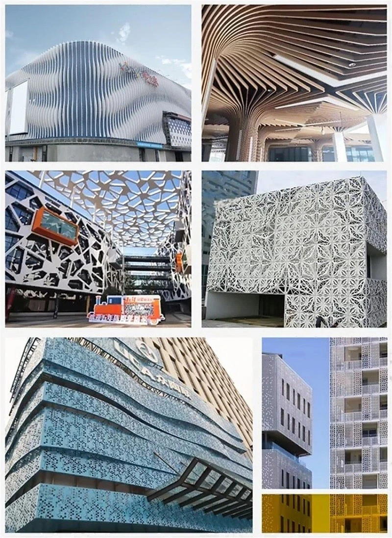 multifarious aluminum wall 