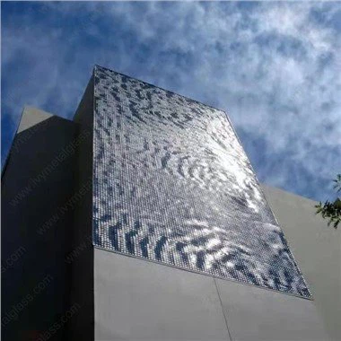 Paredes cortina de painel de aço inoxidável