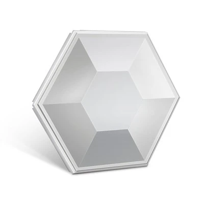 Telhas de teto de alumínio branco