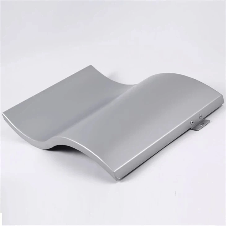 Aluminum Double Curved Decoration Facade